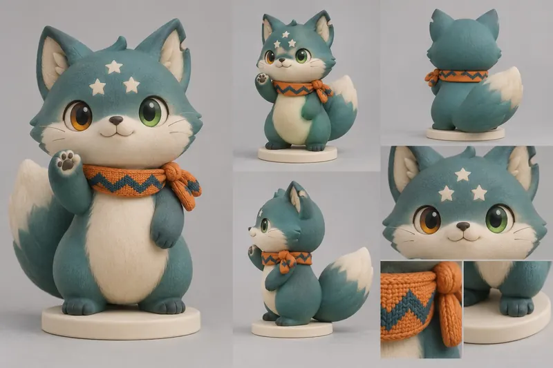 Moko figure design sheet