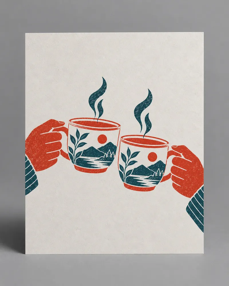 Northwind print in a new scene